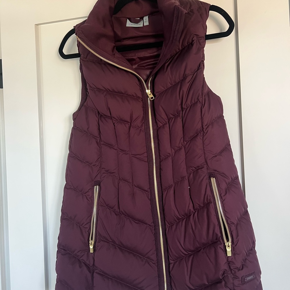 Athleta Maroon Vest